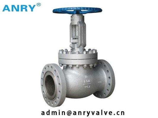 Handwheel JIS Flanged RF WCB Body 13%CR Wedge OS&Y Globe Valve